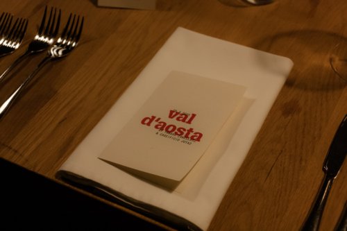 valle d aosta, tematická večeře, the italians